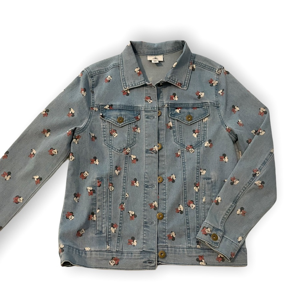 Disney Parks Minnie Mouse Jean Denim Jacket